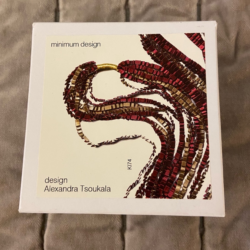 Alexandra Tsoukala silk necklace